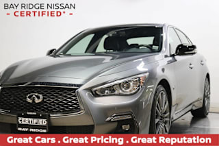 2018 Infiniti Q50 Red Sport 400 JN1FV7AR6JM480897 2018 Infiniti Q50 Red Sport 400