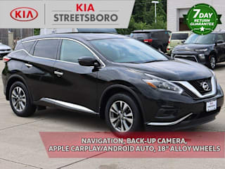 2018 Nissan Murano S 5N1AZ2MH9JN161002 2018 Nissan Murano S
