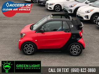 2018 Smart fortwo electric drive passion WMEFK9BA1JK273325 2018 Smart fortwo electric drive passion