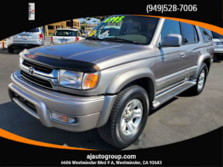2001 Toyota 4Runner Limited JT3GN87R810196603 2001 Toyota 4Runner Limited