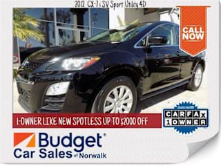 2012 Mazda CX-7 JM3ER2AM8C0411327 2012 Mazda CX-7
