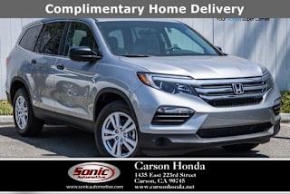 2018 Honda Pilot LX 5FNYF5H10JB027312 2018 Honda Pilot LX