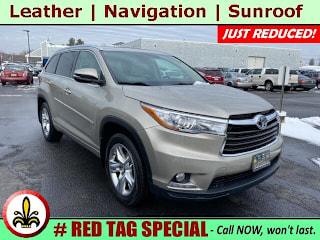 2016 Toyota Highlander Limited 5TDDKRFH6GS303787 2016 Toyota Highlander Limited