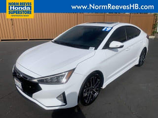 2019 Hyundai Elantra Sport KMHD04LB7KU815437 2019 Hyundai Elantra Sport