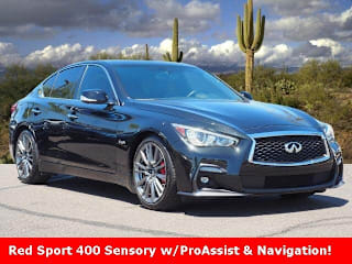 2018 Infiniti Q50 Red Sport 400 JN1FV7AP6JM461717 2018 Infiniti Q50 Red Sport 400