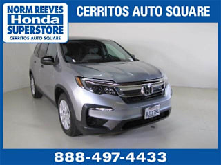 2019 Honda Pilot LX 5FNYF5H1XKB029988 2019 Honda Pilot LX