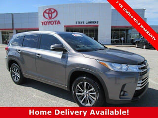 2018 Toyota Highlander SE 5TDKZRFH1JS540990 2018 Toyota Highlander SE