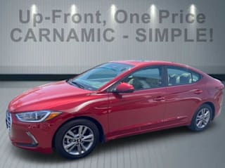 2018 Hyundai Elantra KMHD84LF7JU596442 2018 Hyundai Elantra