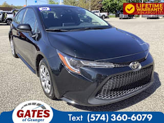 2020 Toyota Corolla LE JTDEPRAE8LJ026991 2020 Toyota Corolla LE