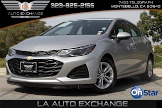 2019 Chevrolet Cruze 3G1BE6SM2KS564282 2019 Chevrolet Cruze
