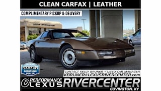 1985 Chevrolet Corvette Base 1G1YY0785F5107993 1985 Chevrolet Corvette Base