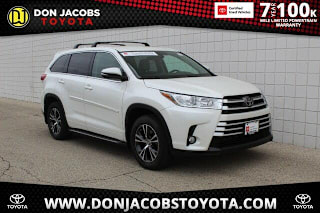 2018 Toyota Highlander LE Plus 5TDBZRFH0JS862259 2018 Toyota Highlander LE Plus