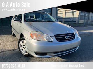 2003 Toyota Corolla JTDBR32E830033468 2003 Toyota Corolla