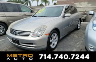 2003 Infiniti G35 Base JNKCV51E93M007630 2003 Infiniti G35 Base