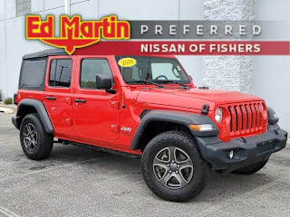 2018 Jeep Wrangler Unlimited Sport 1C4HJXDG1JW150987 2018 Jeep Wrangler Unlimited Sport