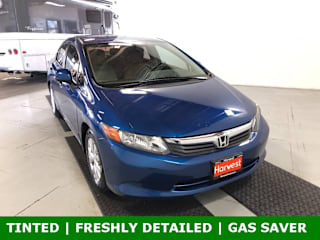 2012 Honda Civic LX 2HGFB2F5XCH536295 2012 Honda Civic LX