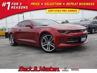 2018 Chevrolet Camaro LT 1G1FD1RX6J0174542 2018 Chevrolet Camaro LT