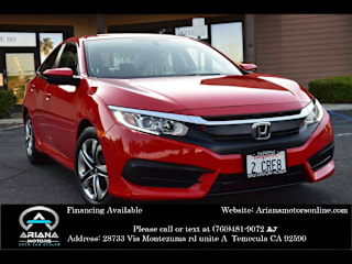2016 Honda Civic LX 2HGFC2F5XGH525137 2016 Honda Civic LX