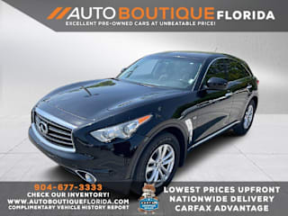 2014 Infiniti QX70 Base JN8CS1MU6EM451948 2014 Infiniti QX70 Base