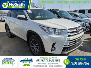 2019 Toyota Highlander XLE 5TDJZRFH4KS568974 2019 Toyota Highlander XLE