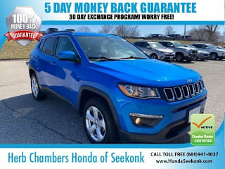 2018 Jeep Compass Latitude 3C4NJDBB1JT177170 2018 Jeep Compass Latitude