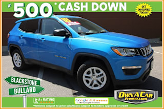 2018 Jeep Compass Sport 3C4NJCAB3JT487218 2018 Jeep Compass Sport