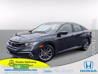 2020 Honda Civic EX 19XFC1F30LE001752 2020 Honda Civic EX