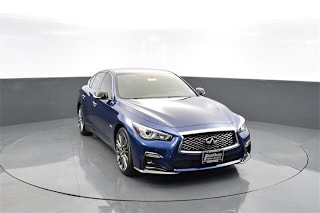 2019 Infiniti Q50 Red Sport 400 JN1FV7AR1KM800130 2019 Infiniti Q50 Red Sport 400