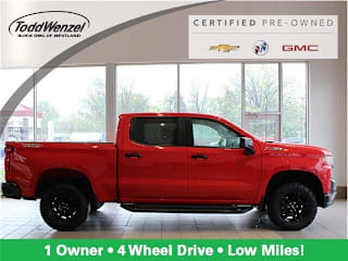 2020 Chevrolet Silverado 1500 Custom Trail Boss 1GCPYCEF3LZ126553 2020 Chevrolet Silverado 1500 Custom Trail Boss