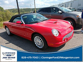 2004 Ford Thunderbird Deluxe 1FAHP60A24Y105372 2004 Ford Thunderbird Deluxe