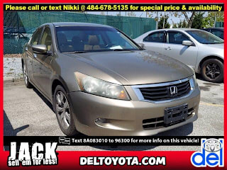 2008 Honda Accord EX-L V6 1HGCP36808A083010 2008 Honda Accord EX-L V6