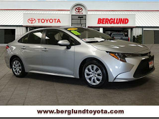 2020 Toyota Corolla LE JTDEPRAE3LJ040121 2020 Toyota Corolla LE