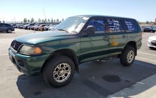 2000 Mitsubishi Montero Sport ES JA4LS21H0YP817280 2000 Mitsubishi Montero Sport ES