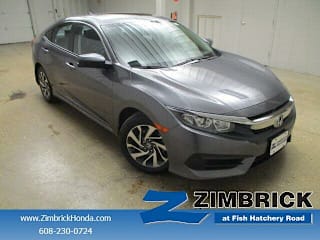 2018 Honda Civic EX 19XFC2F76JE018318 2018 Honda Civic EX