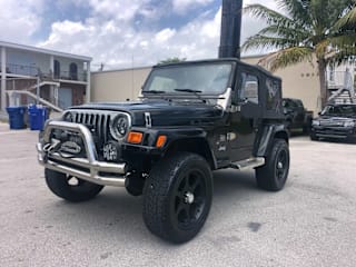 2003 Jeep Wrangler Sahara 1J4FA59S23P336795 2003 Jeep Wrangler Sahara