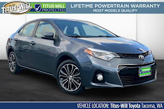 2015 Toyota Corolla S Plus 5YFBURHE4FP196119 2015 Toyota Corolla S Plus