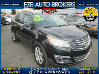 2014 Chevrolet Traverse LTZ 1GNKRJKD4EJ171492 2014 Chevrolet Traverse LTZ