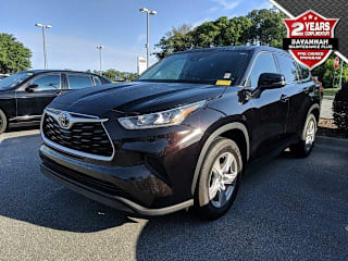 2020 Toyota Highlander L 5TDCZRAH1LS004698 2020 Toyota Highlander L