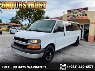 2013 Chevrolet Express Passenger LT 3500 1GAZG1FG6D1148885 2013 Chevrolet Express Passenger LT 3500