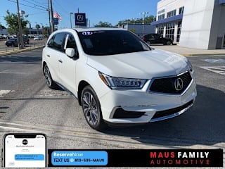 2019 Acura MDX w/Tech 5J8YD3H52KL009858 2019 Acura MDX w/Tech
