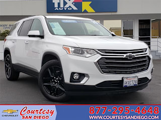 2019 Chevrolet Traverse LT Cloth 1GNERGKW3KJ321511 2019 Chevrolet Traverse LT Cloth