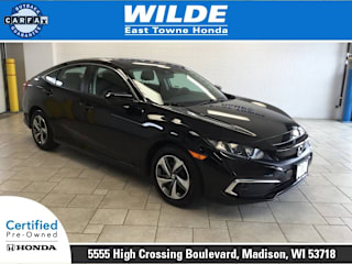 2019 Honda Civic LX 2HGFC2F66KH557410 2019 Honda Civic LX