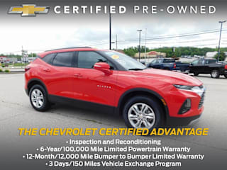 2020 Chevrolet Blazer LT 3GNKBCR47LS682244 2020 Chevrolet Blazer LT