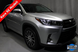 2018 Toyota Highlander SE 5TDJZRFH0JS547120 2018 Toyota Highlander SE