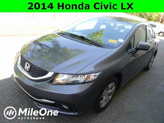 2014 Honda Civic LX 2HGFB2F50EH502515 2014 Honda Civic LX