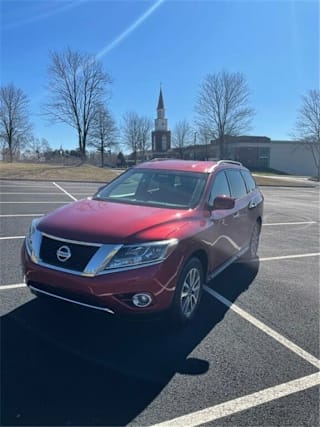 2016 Nissan Pathfinder SV 5N1AR2MN8GC613242 2016 Nissan Pathfinder SV