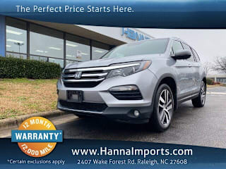 2017 Honda Pilot Touring 5FNYF6H92HB071219 2017 Honda Pilot Touring