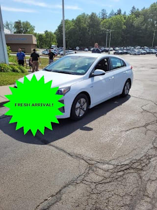 2019 Hyundai Ioniq Hybrid Blue KMHC65LC9KU124869 2019 Hyundai Ioniq Hybrid Blue