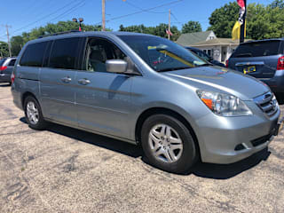 2007 Honda Odyssey EX-L w/DVD 5FNRL38757B027529 2007 Honda Odyssey EX-L w/DVD