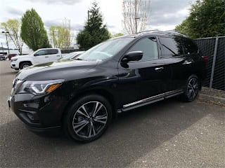 2018 Nissan Pathfinder Platinum 5N1DR2MM3JC636309 2018 Nissan Pathfinder Platinum